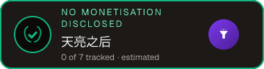 天亮之后 — no monetisation disclosed
