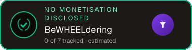 BeWHEELdering — no monetisation disclosed
