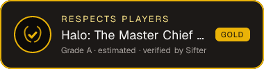 Halo: The Master Chief Collection — Respects Players seal